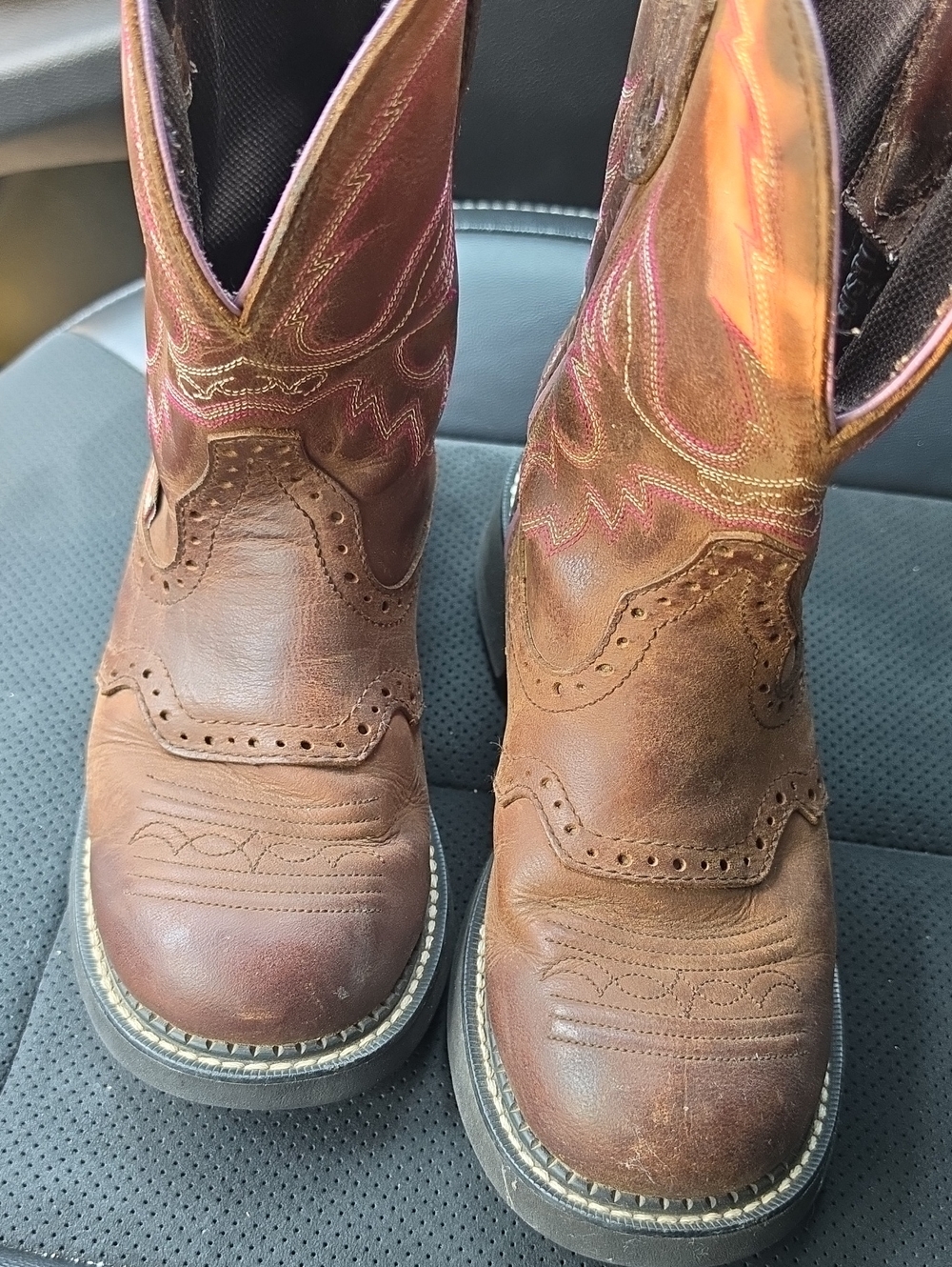 JUSTIN GYPSY BOOTS STYLE L9903 Womens 8B - Picture 3 of 11